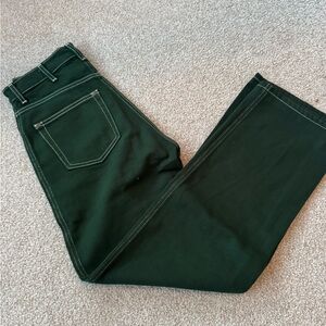 Reformation Green Jeans